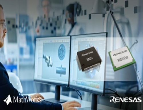 New Renesas Hardware Support Packages Launched by MathWorks Enable Rapid Prototyping of Embedded Systems for Automotive and Industrial Engineers